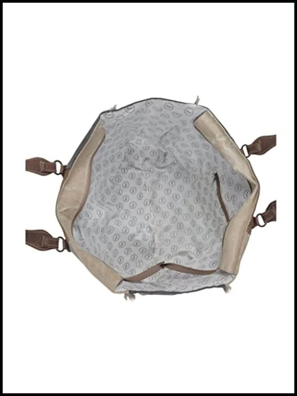 Canvas Weekender Bag with Leather Strap - Handcrafted Satchel Shoulder Bag